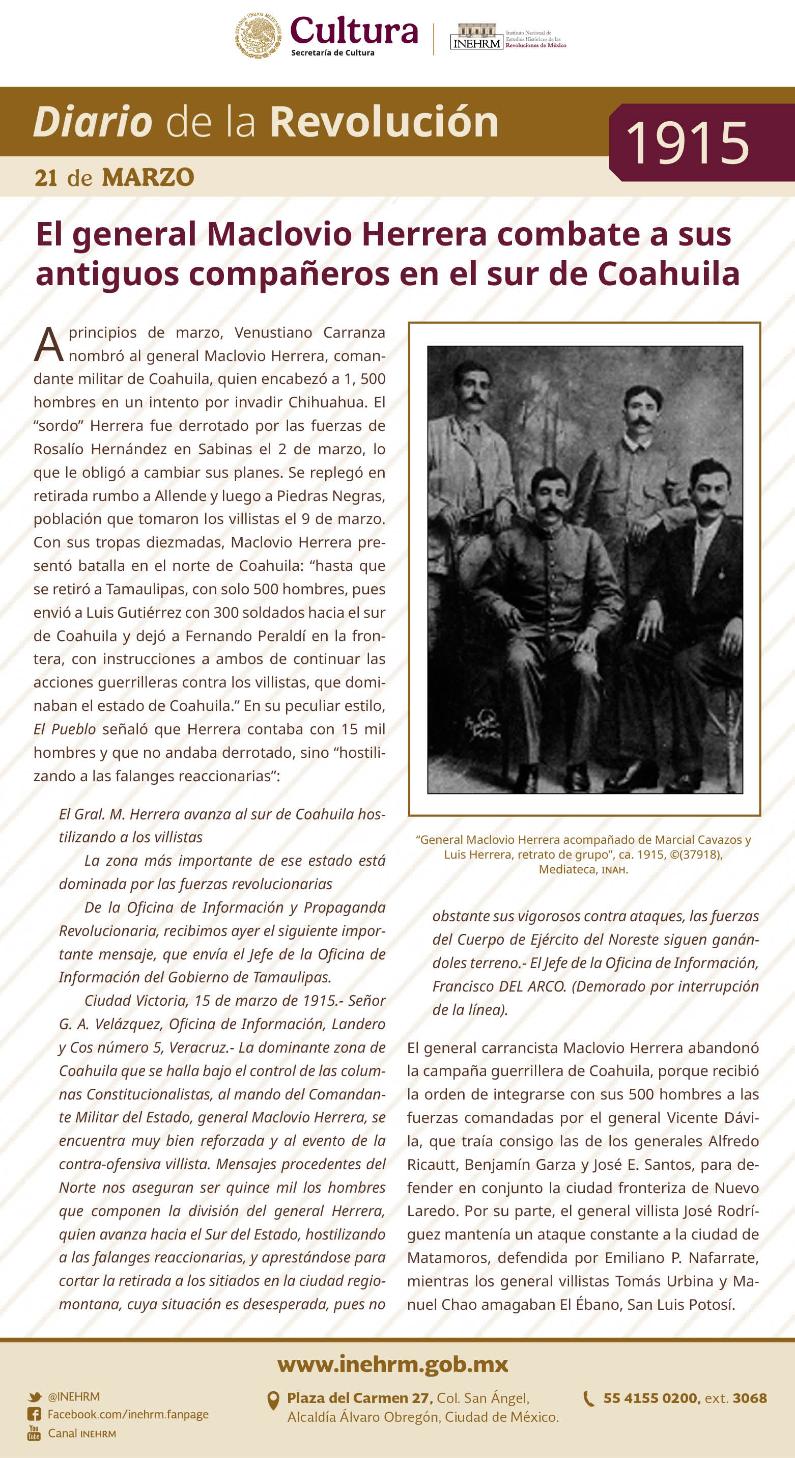 21 de marzo 1915