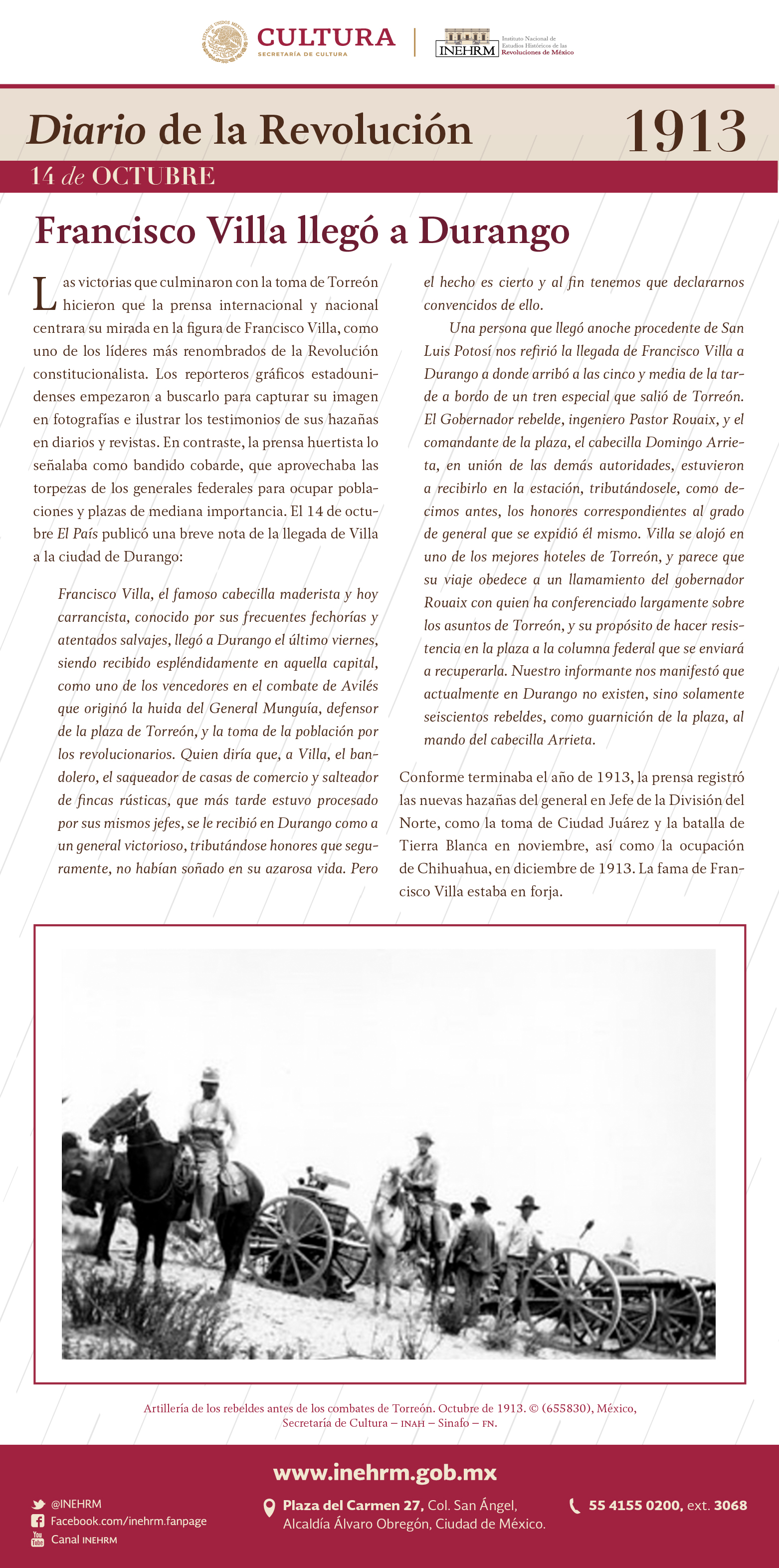 14 de octubre 1913