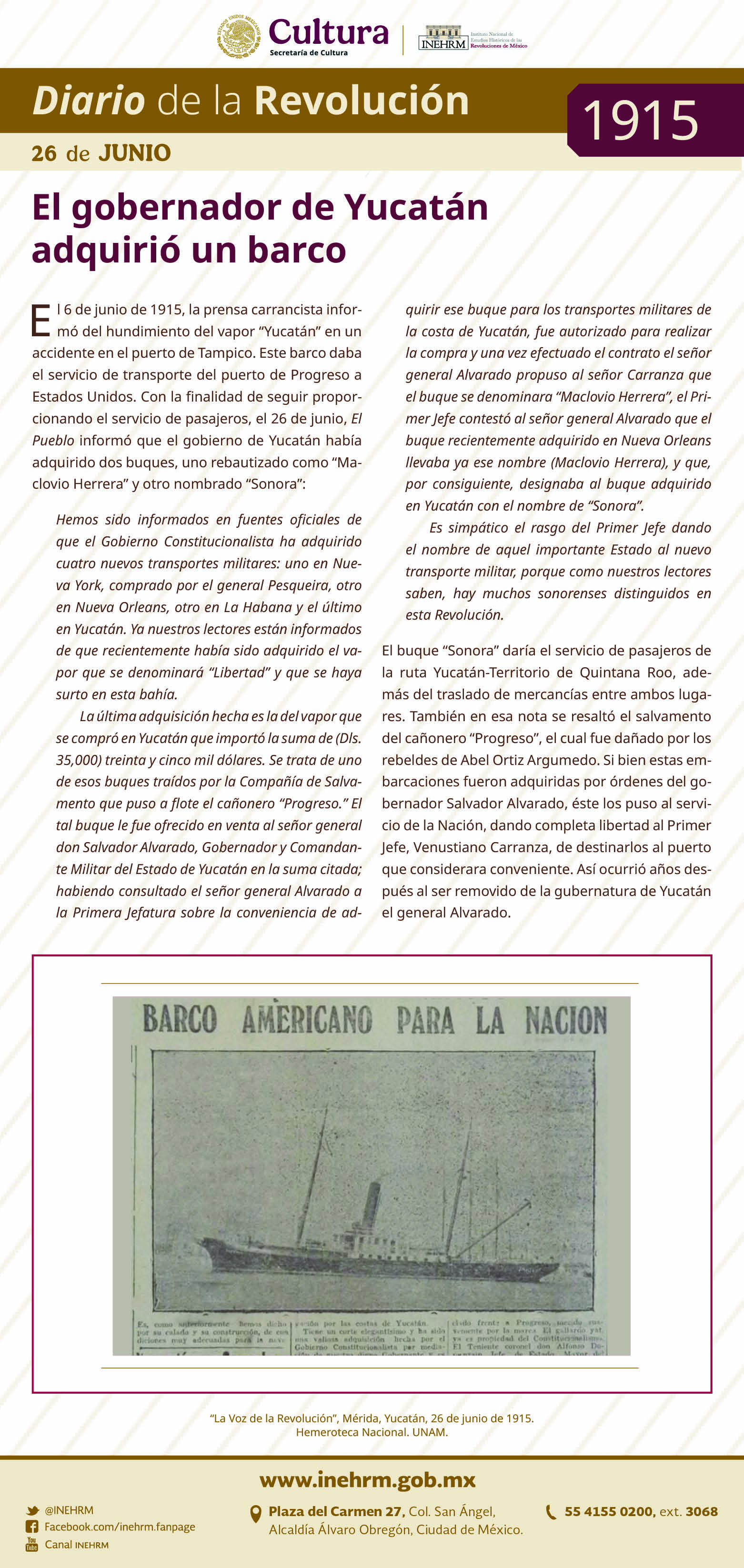 26 de junio 1915