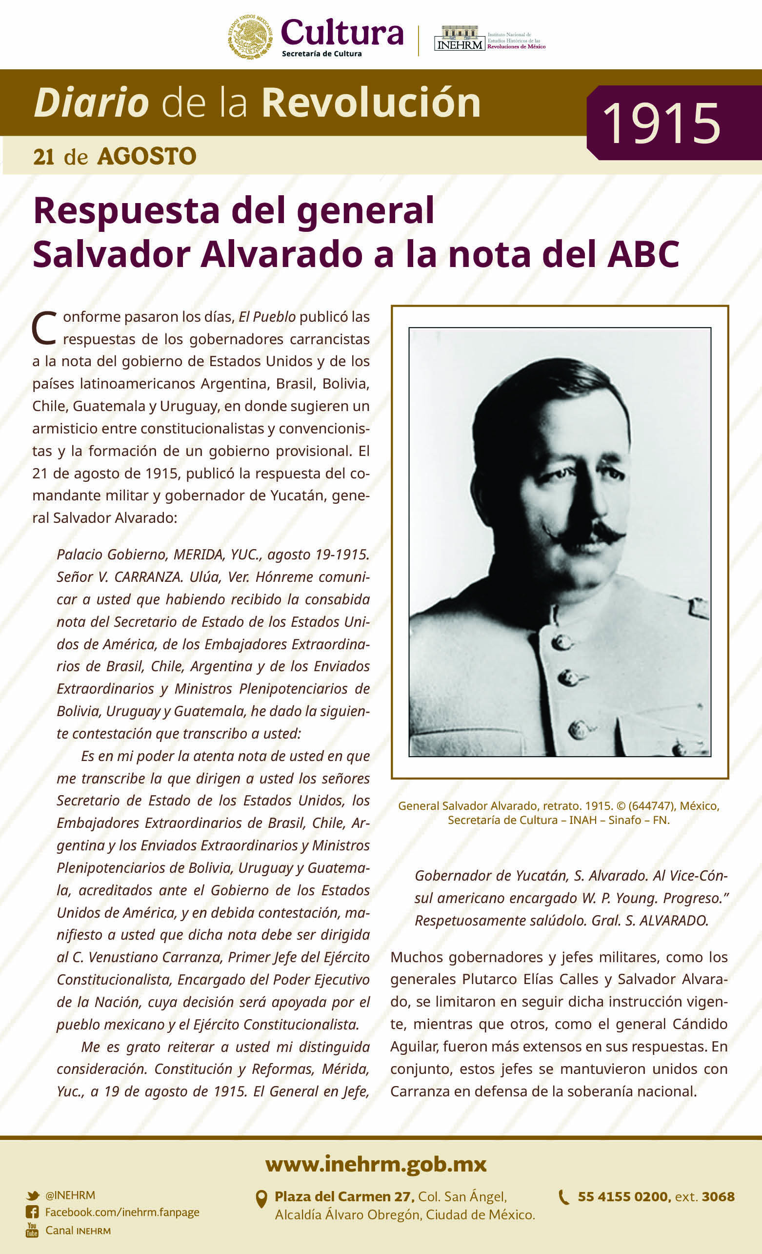 21 de agosto 1915