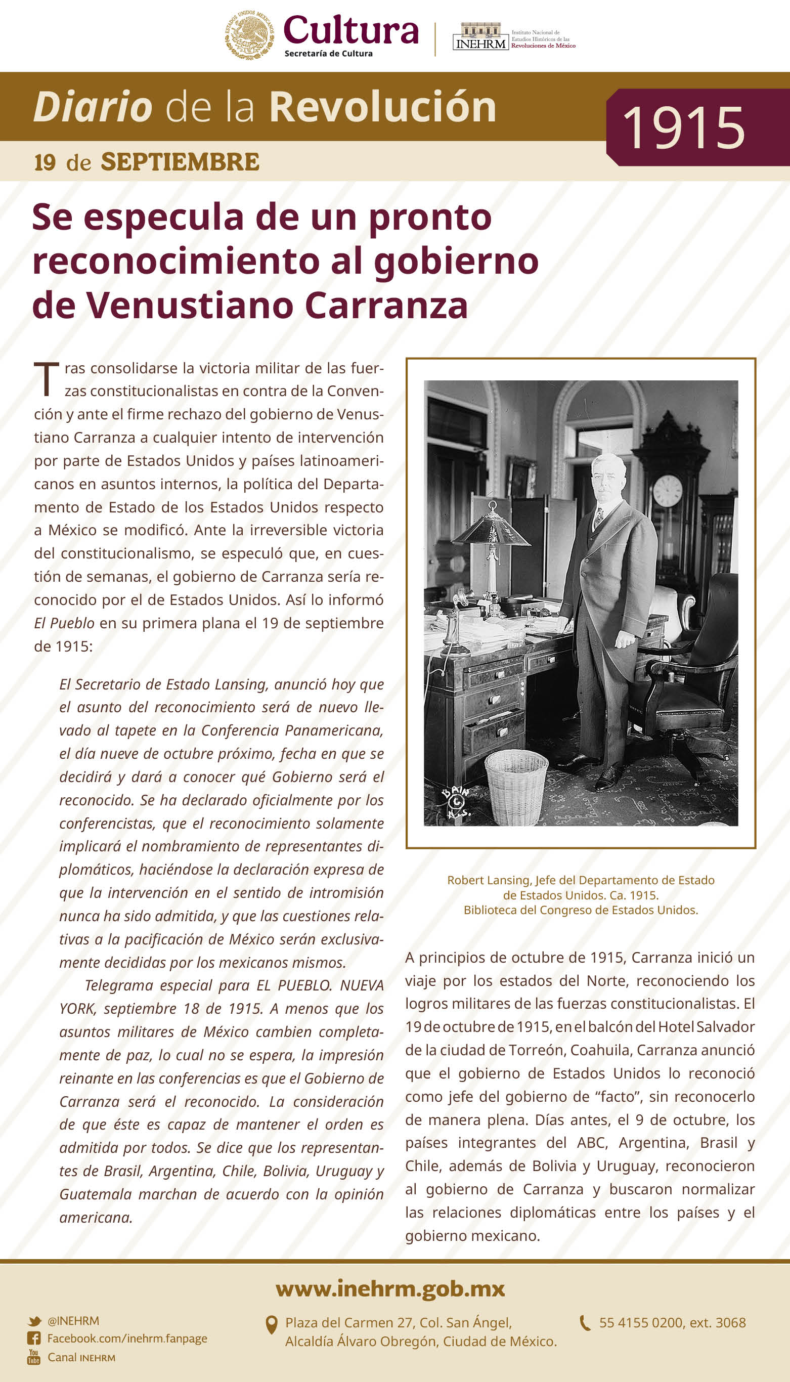 19 de septiembre1915