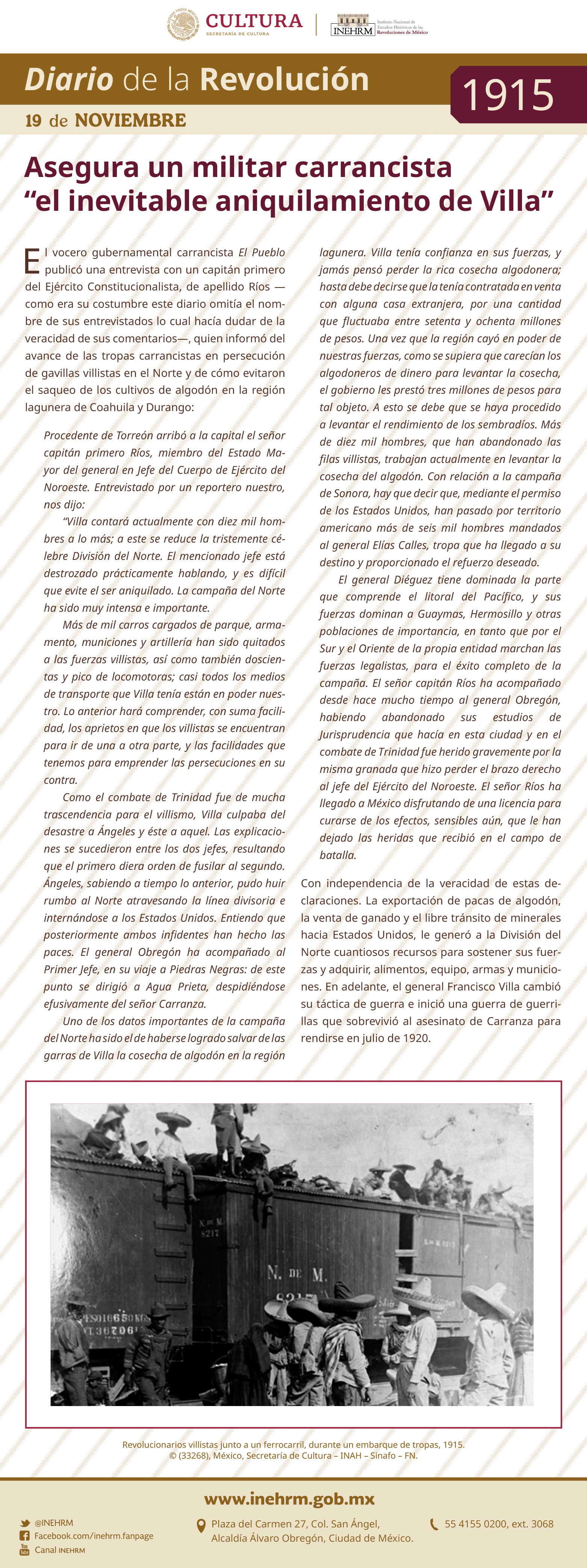 19 de noviembre 1915