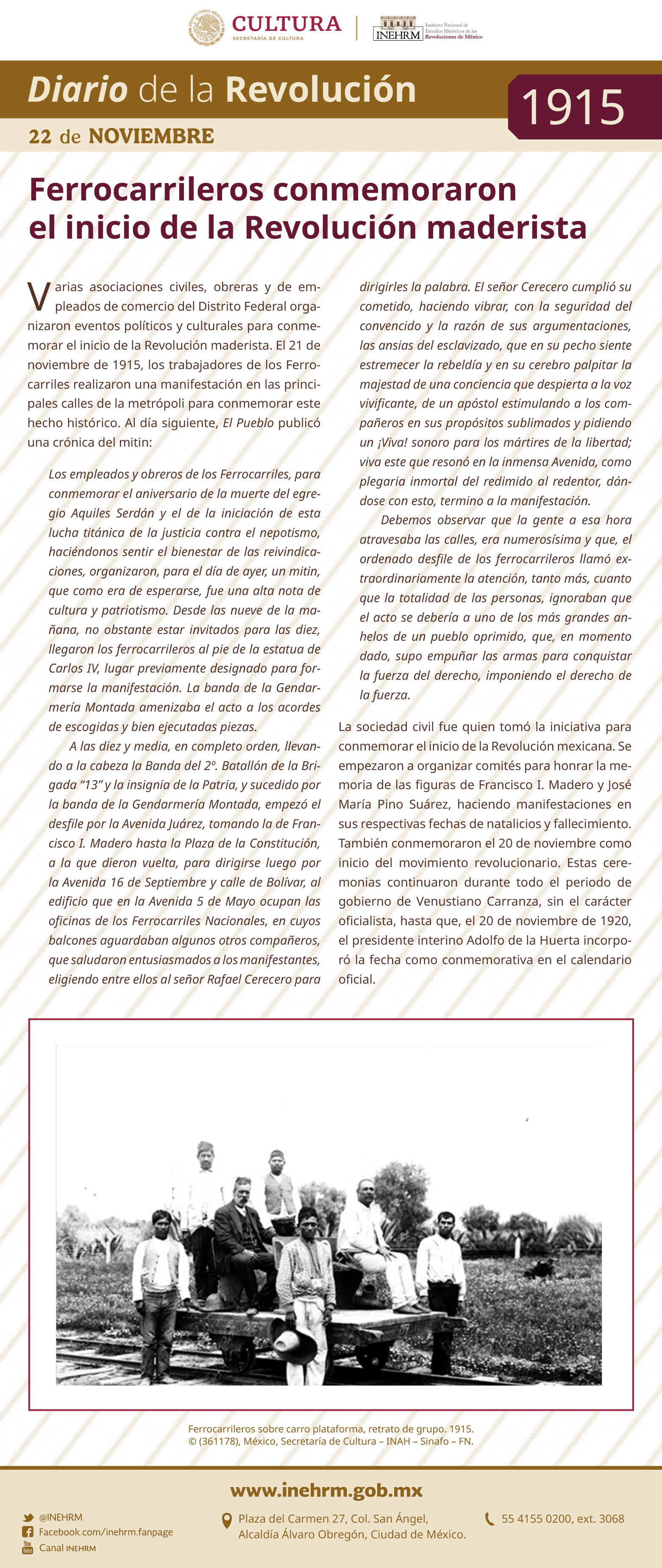 22 de noviembre 1915