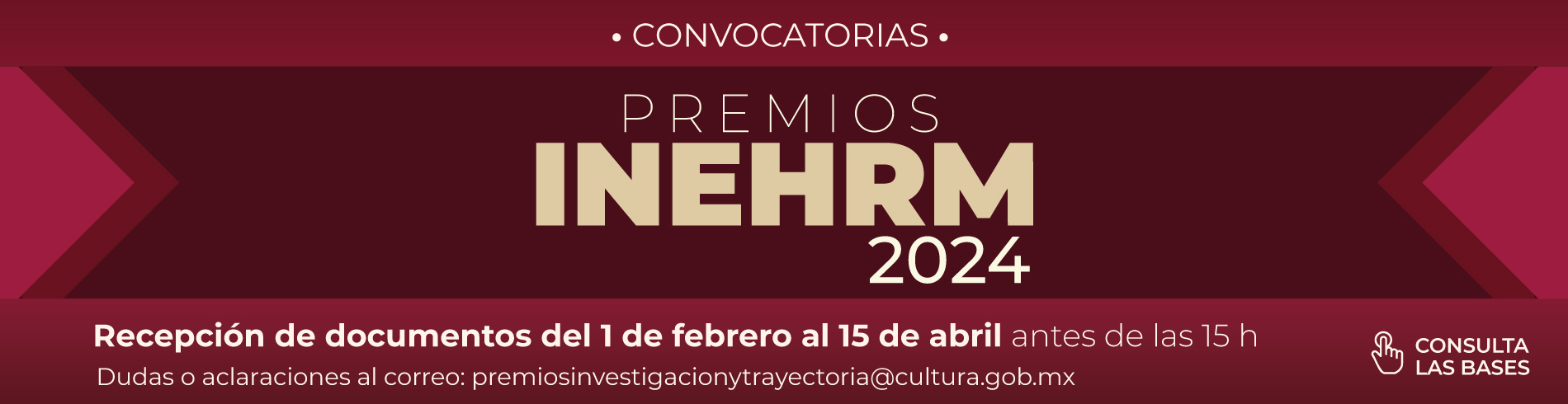 premios INEHRM 2024